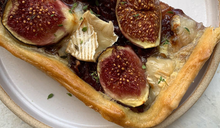 Fig, Onion & Goats Cheese Tarts