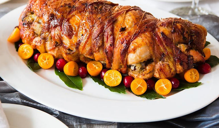 Cranberry Glazed Turkey Breast