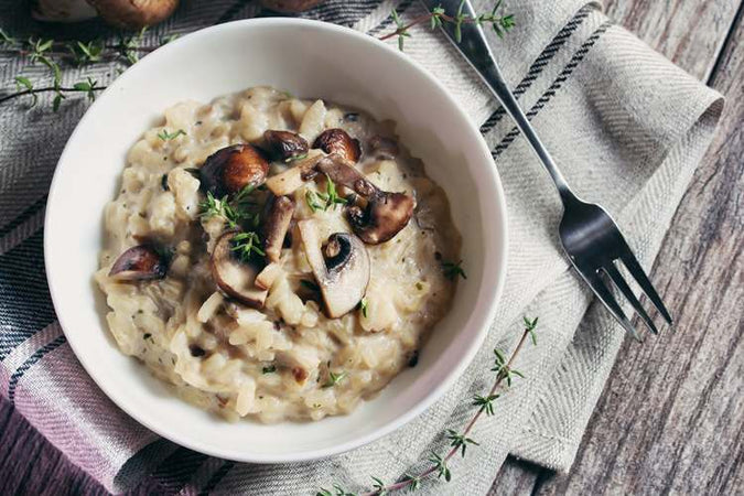 Risotto with Mushrooms