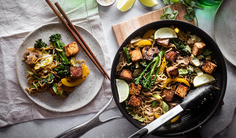 Smoky and Spicy Tofu Noodles