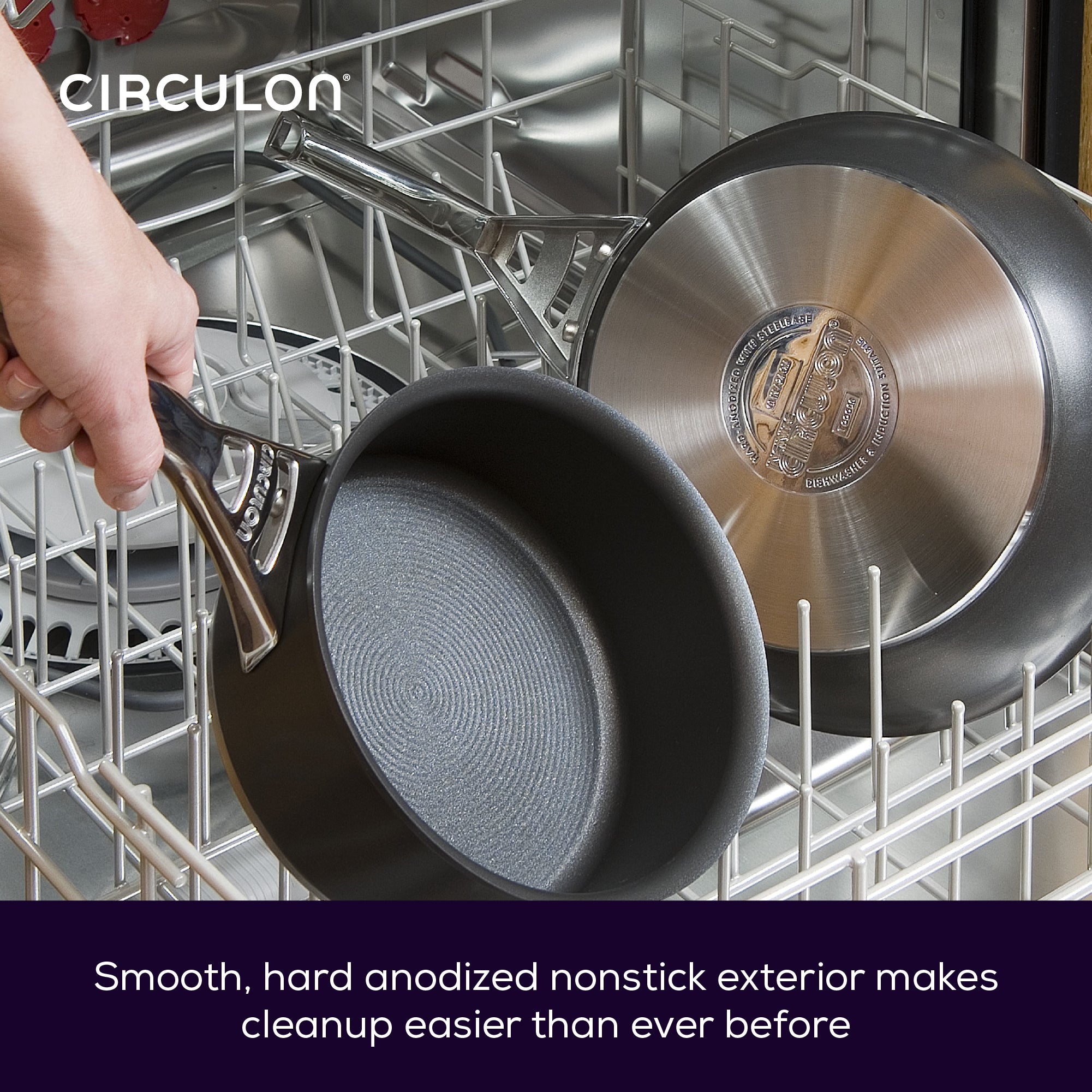 Infinite Non-Stick Induction Saucepan & Skillet Set - 4 Pieces