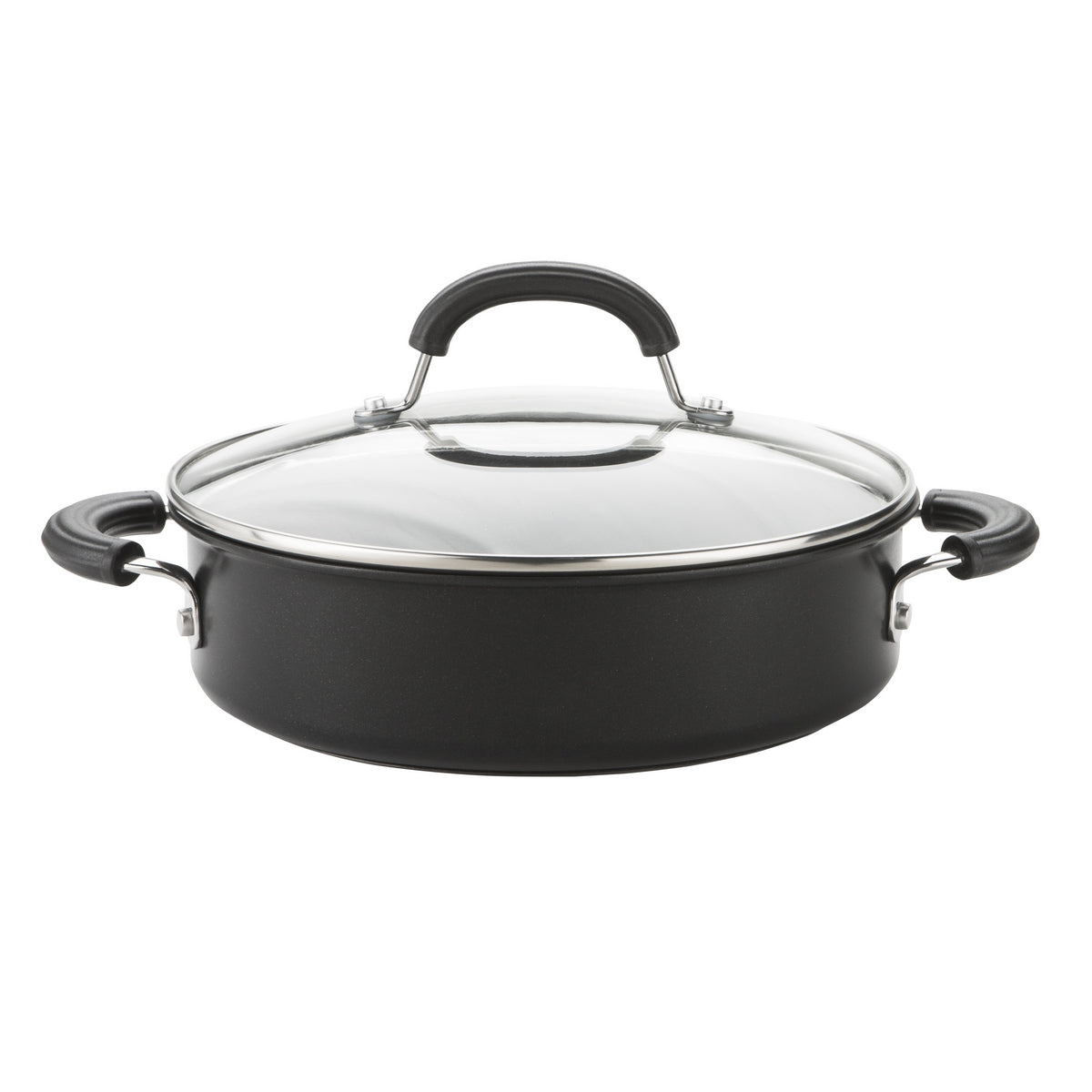 The Total 24cm casserole dish from Circulon comes with toughened glass lid to keep nutrients locked in