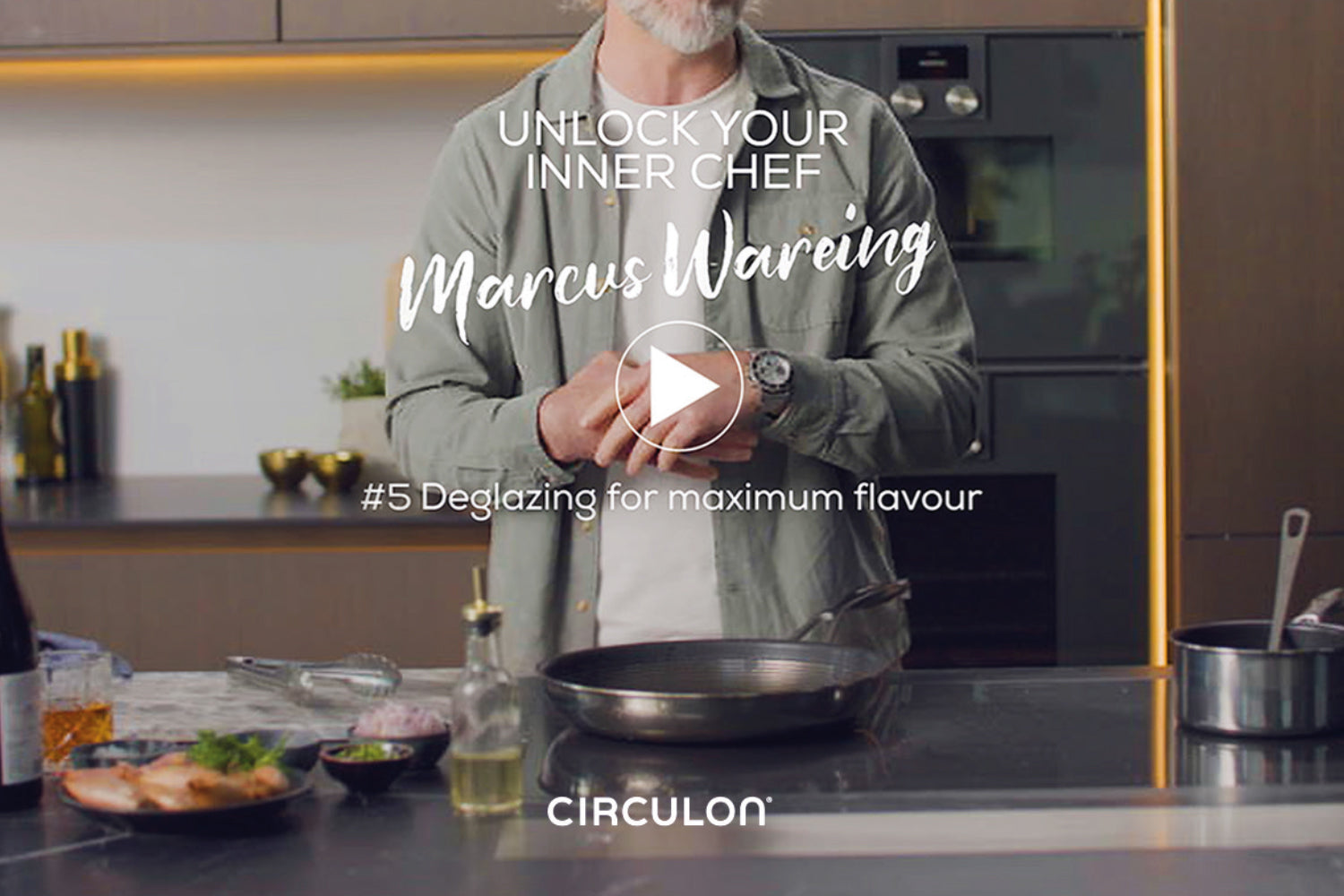 Unlock Your Inner Chef with Marcus Waring. Deglazing for maxiumum flavour