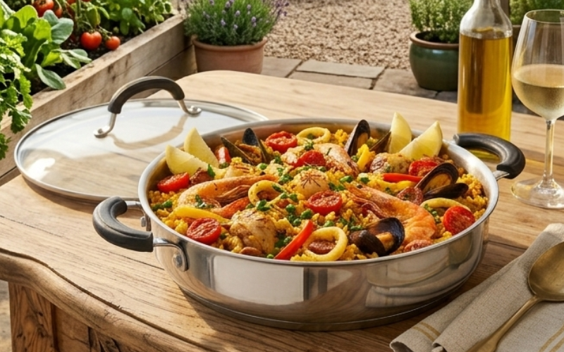 Summer Sunshine Paella Recipe