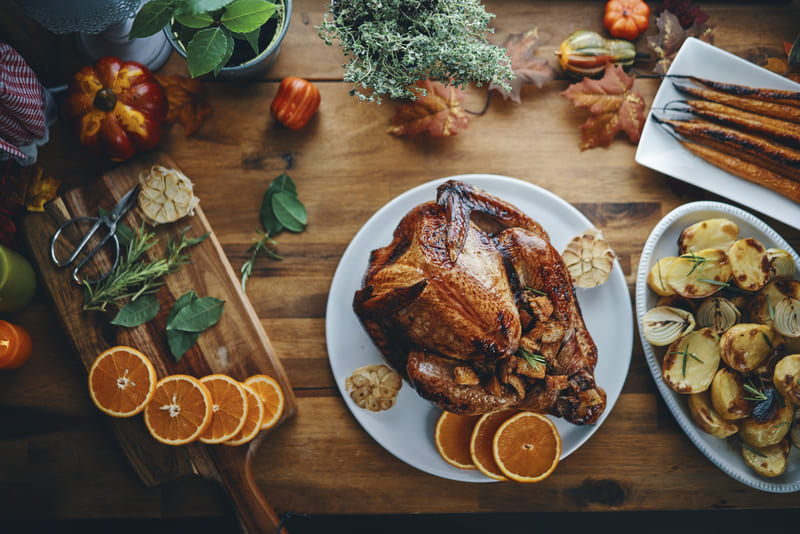 Thanksgiving Turkey with Roast Potatoes - Circulon UK