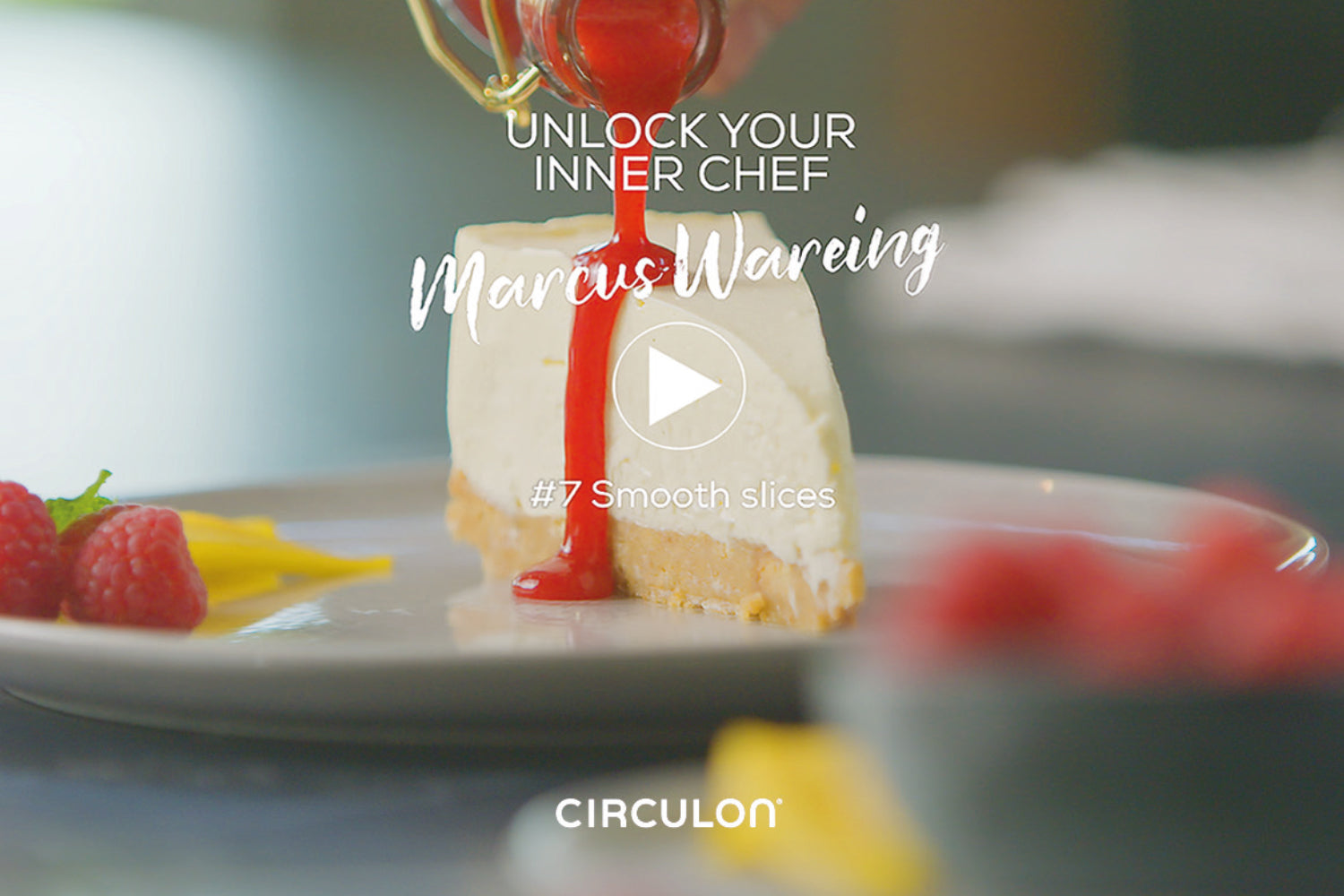 Marcus Wareing's Tips for Slicing Cheesecake