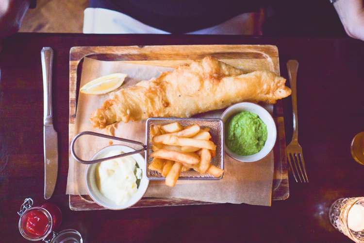 Beer Battered Fish & Chips