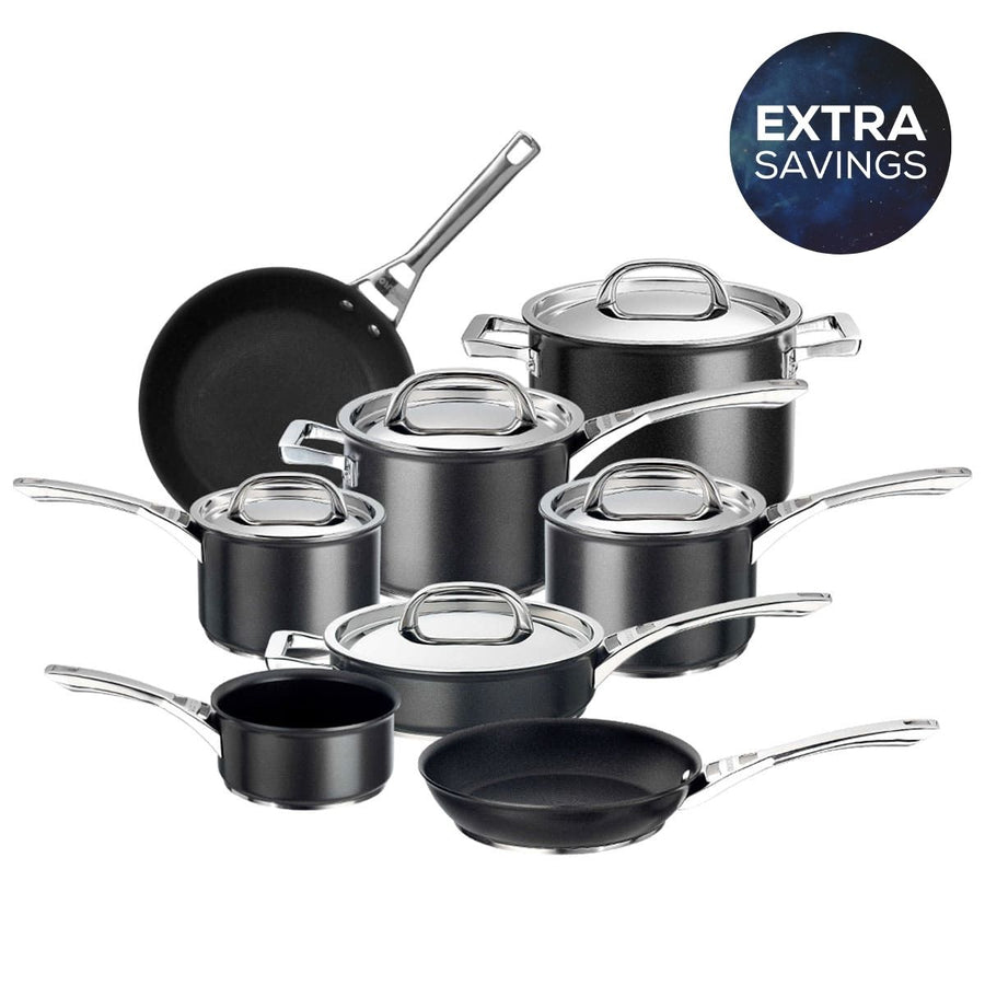 Infinite Ultimate Non-Stick Induction Saucepan, Skillet & Sauté Complete Pan Set - 8 Pieces