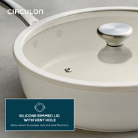 Halo LaserDefense™ Non-Stick Ceramic Sauté Pan & Lid - 4.7L