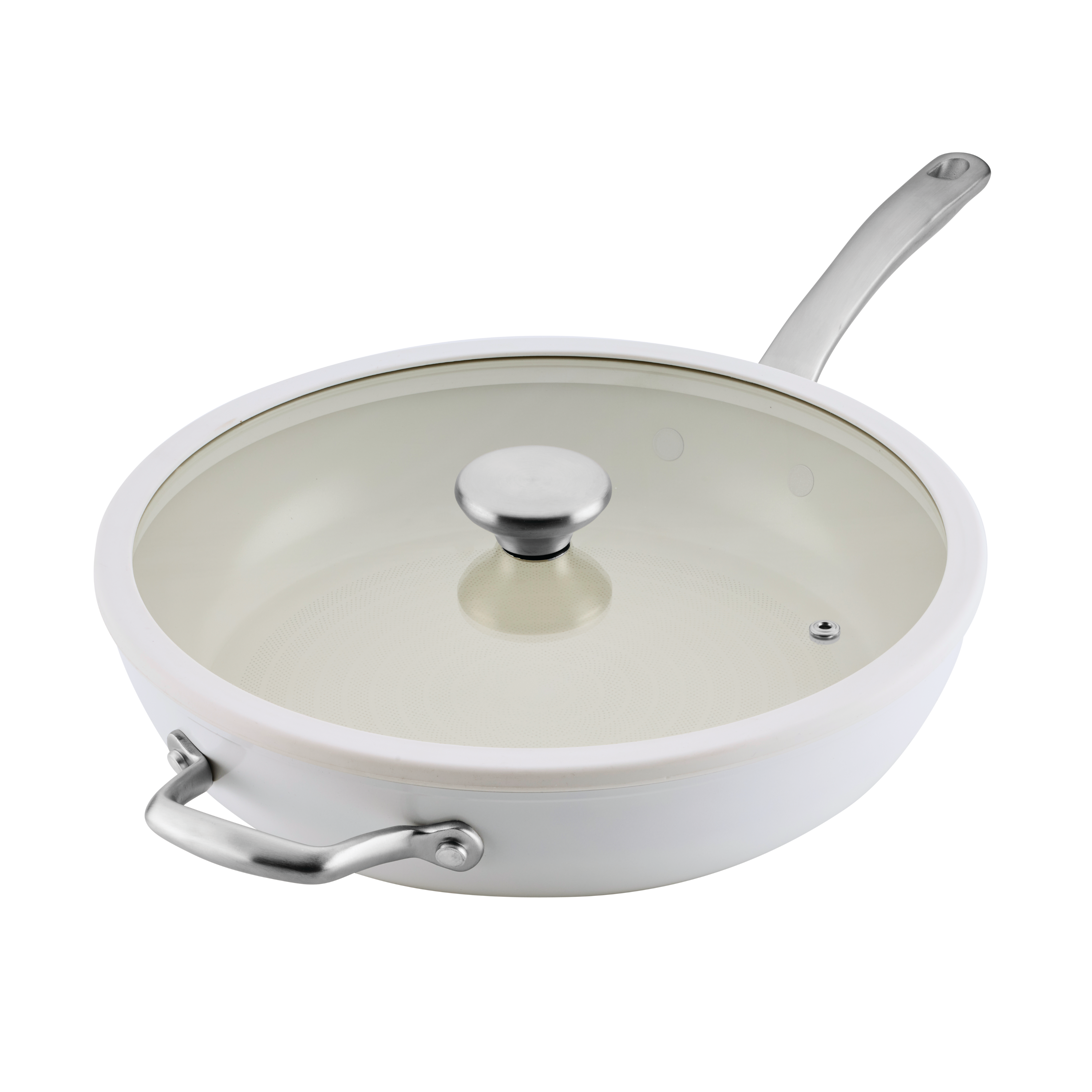 Halo LaserDefense™ Non Stick Ceramic Frying Pan & Lid 30cm