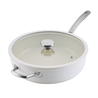 Halo LaserDefense™ Non-Stick Ceramic Sauté Pan & Lid - 4.7L