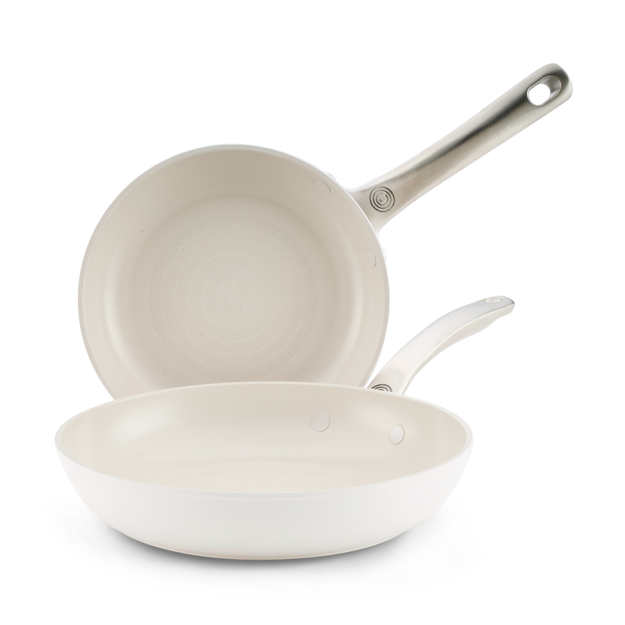 Halo LaserDefense™ Non-Stick Ceramic Frying Pan Twin Set - 20cm & 25cm