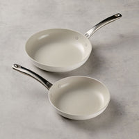 Halo LaserDefense™ Non-Stick Ceramic Frying Pan Twin Set - 20cm & 25cm