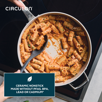 Halo LaserDefense™ Non-Stick Ceramic Sauté Pan & Lid - 4.7L