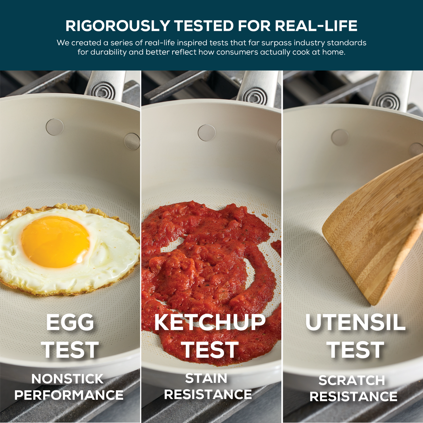 Halo LaserDefense™ Non-Stick Ceramic Frying Pan - 2 Sizes