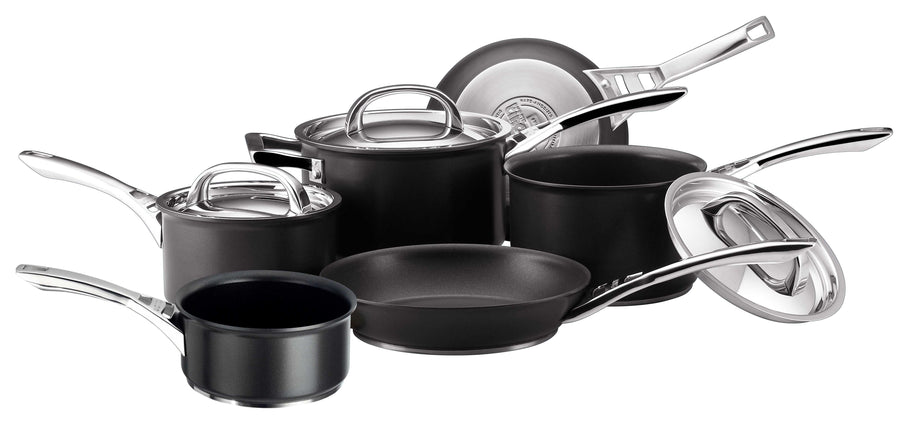 Infinite Non-Stick Skillet & Saucepan Set -  6 Pieces