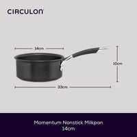 Momentum Non-Stick Small Milkpan - 14cm