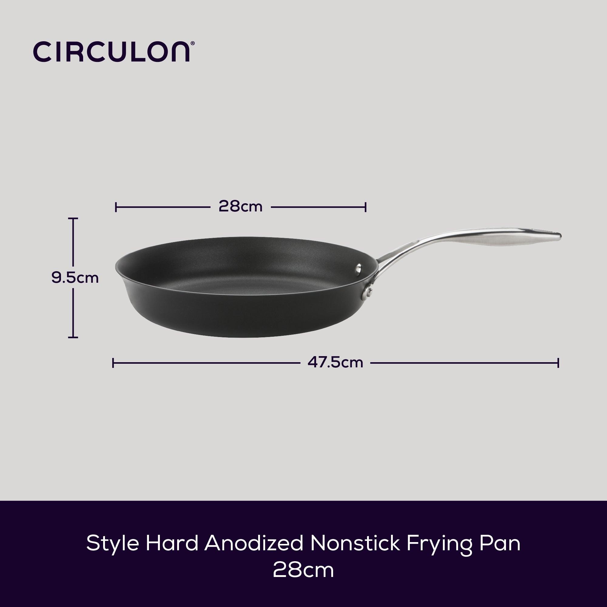 Style Non-Stick Induction Frying Pan - 30cm | Circulon UK · Circulon