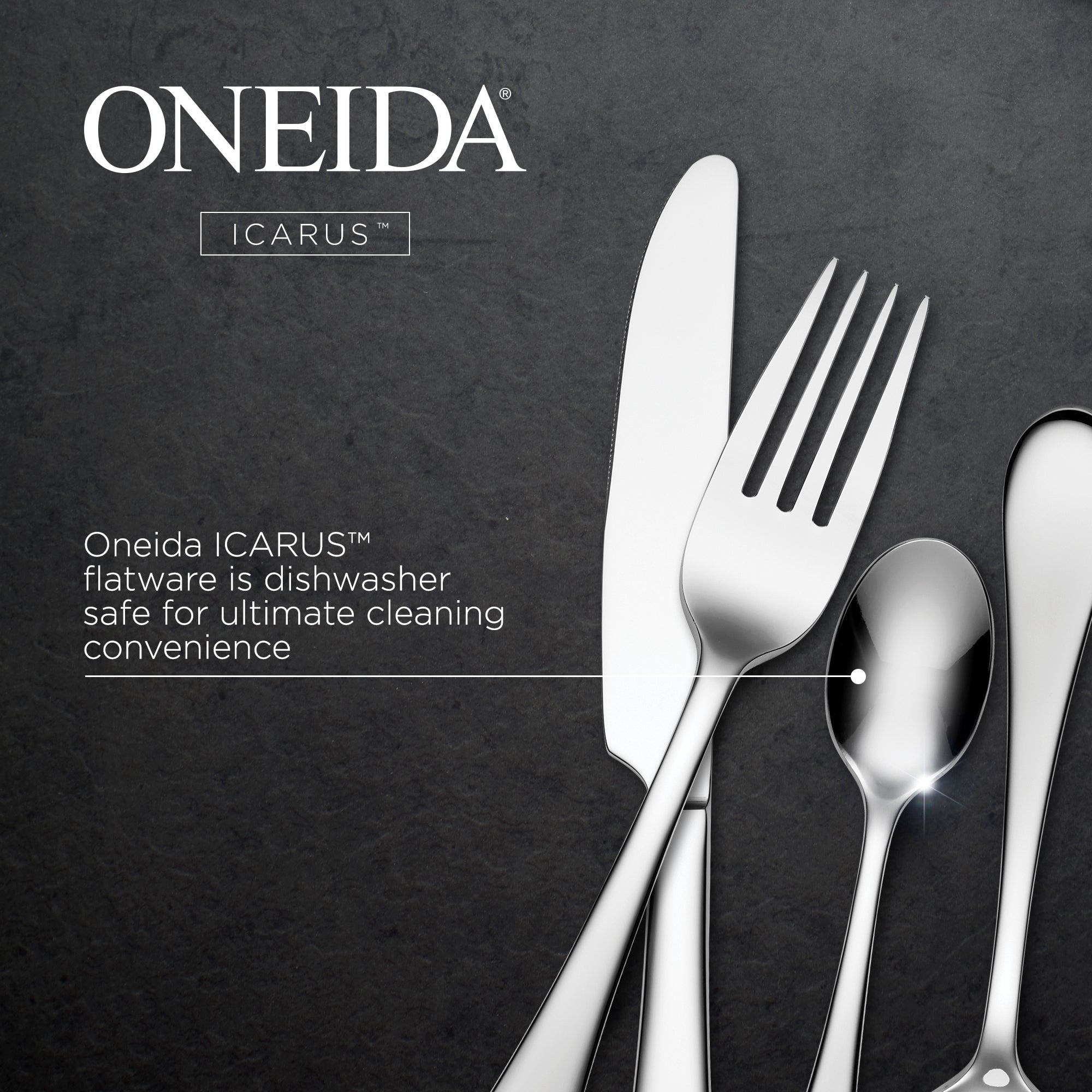 Oneida Icarus Cutlery Set - 16 Pieces