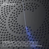 Halo LaserDefense™ Non-Stick Ceramic Sauté Pan & Lid - 4.7L