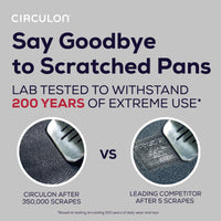 ScratchDefense Extreme Non-Stick Frying Pans & Sauté Pan - 3 Pieces