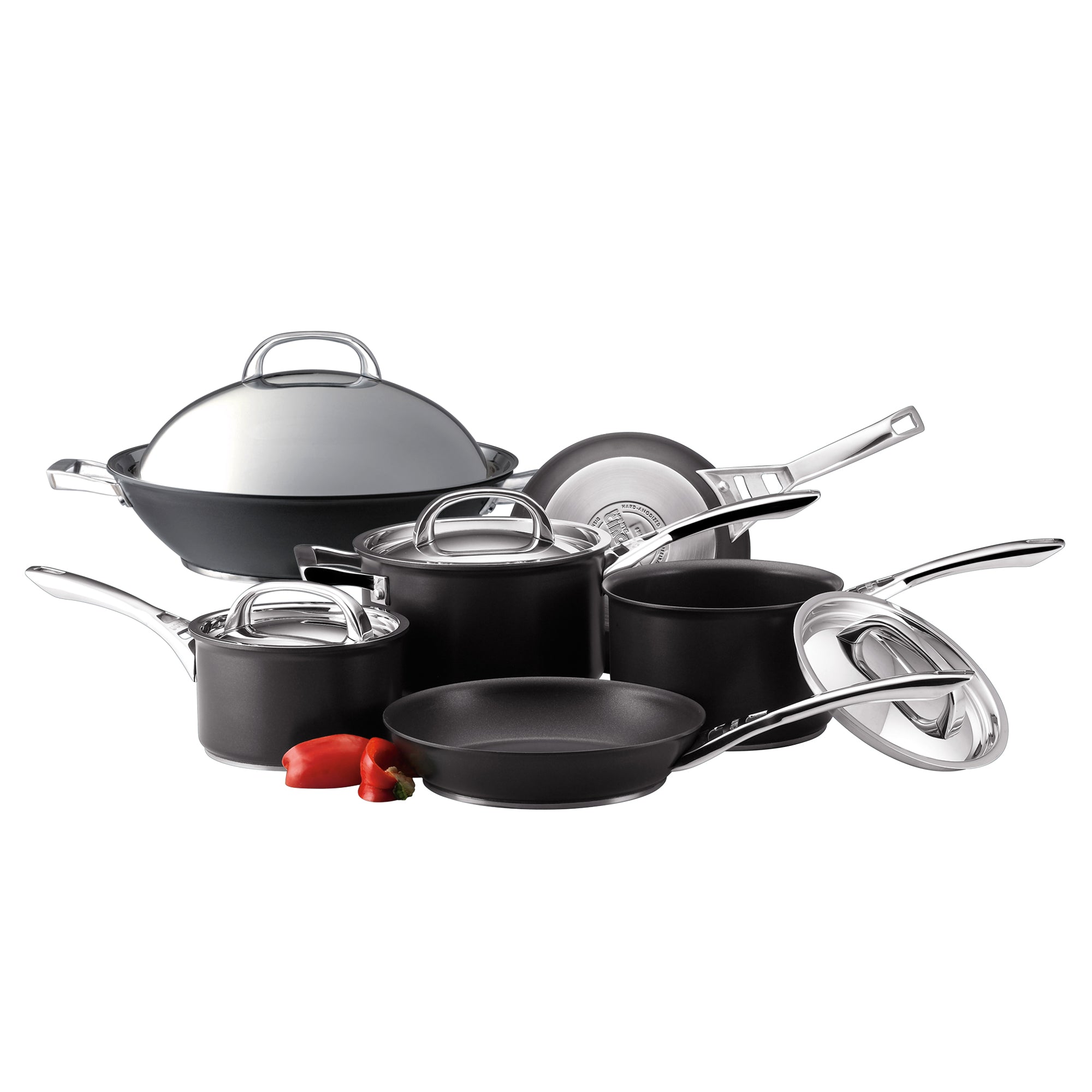 Infinite Non-Stick Induction Pan Set Pieces · Circulon
