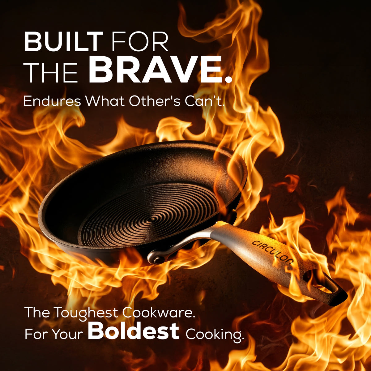 ScratchDefense Extreme Non-Stick Frying Pan, Saucepan, Sauté & Stockpot Set - 5 Pieces