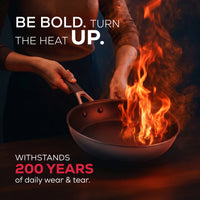 Poêles et sauteuses antiadhésives ScratchDefense Extreme - 3 pièces