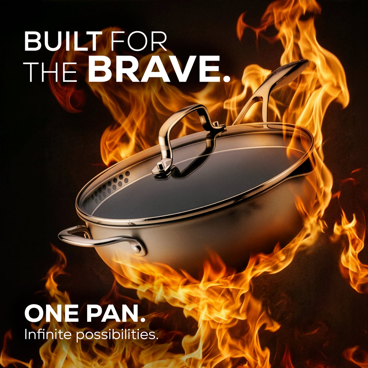 Infinity Pan with ScratchDefense Extreme Non-Stick - 24cm/2.8L