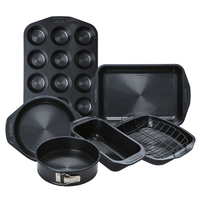 Ultimum Non-Stick Family Baking Tray & Cake Tin Set - 6 Pieces