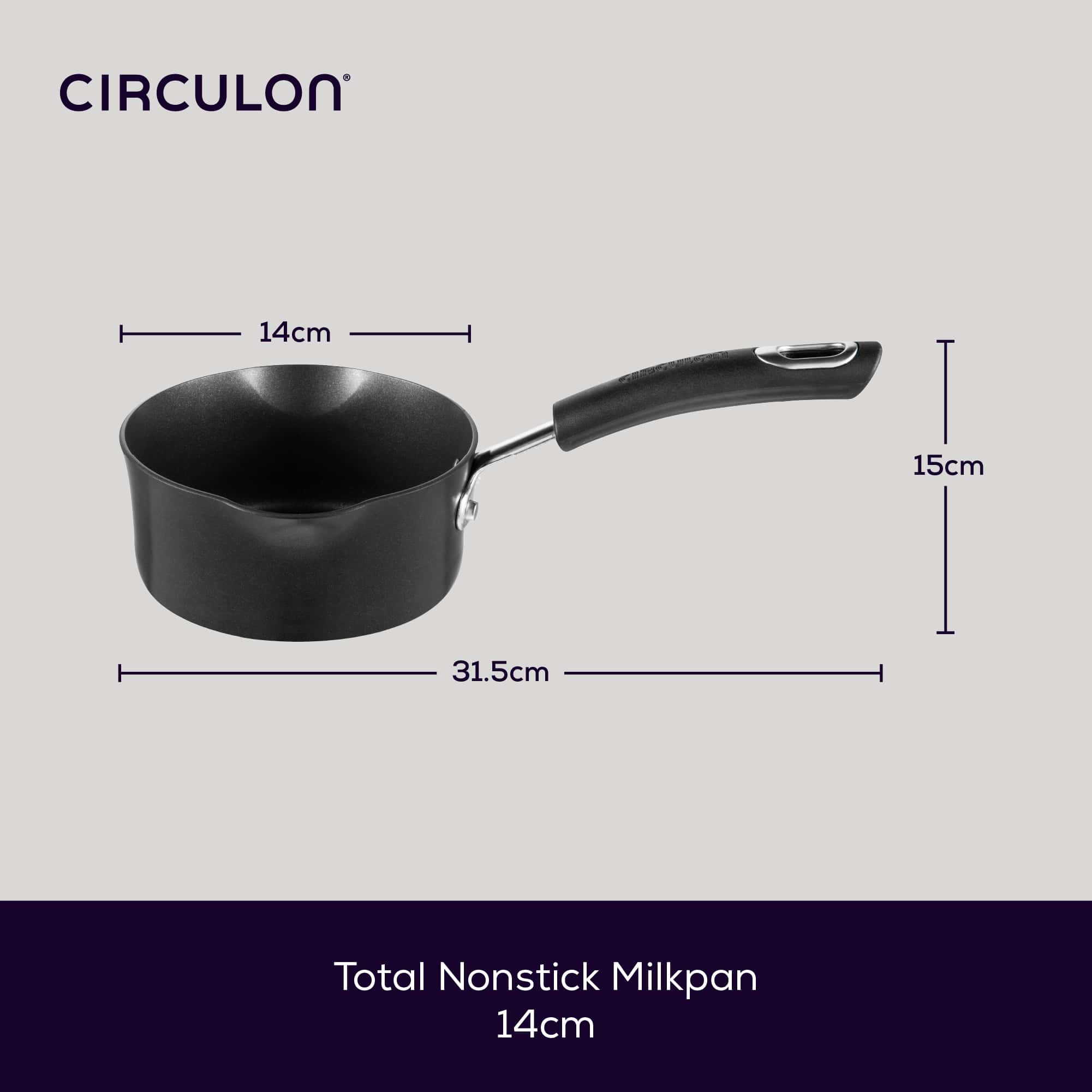 Total Non-Stick Milk Pan - 14cm