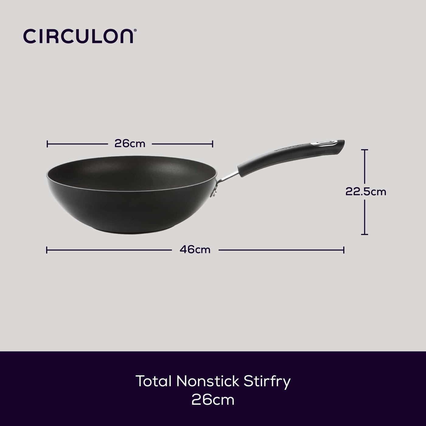 Total Non-Stick Wok Pan - 2 Sizes