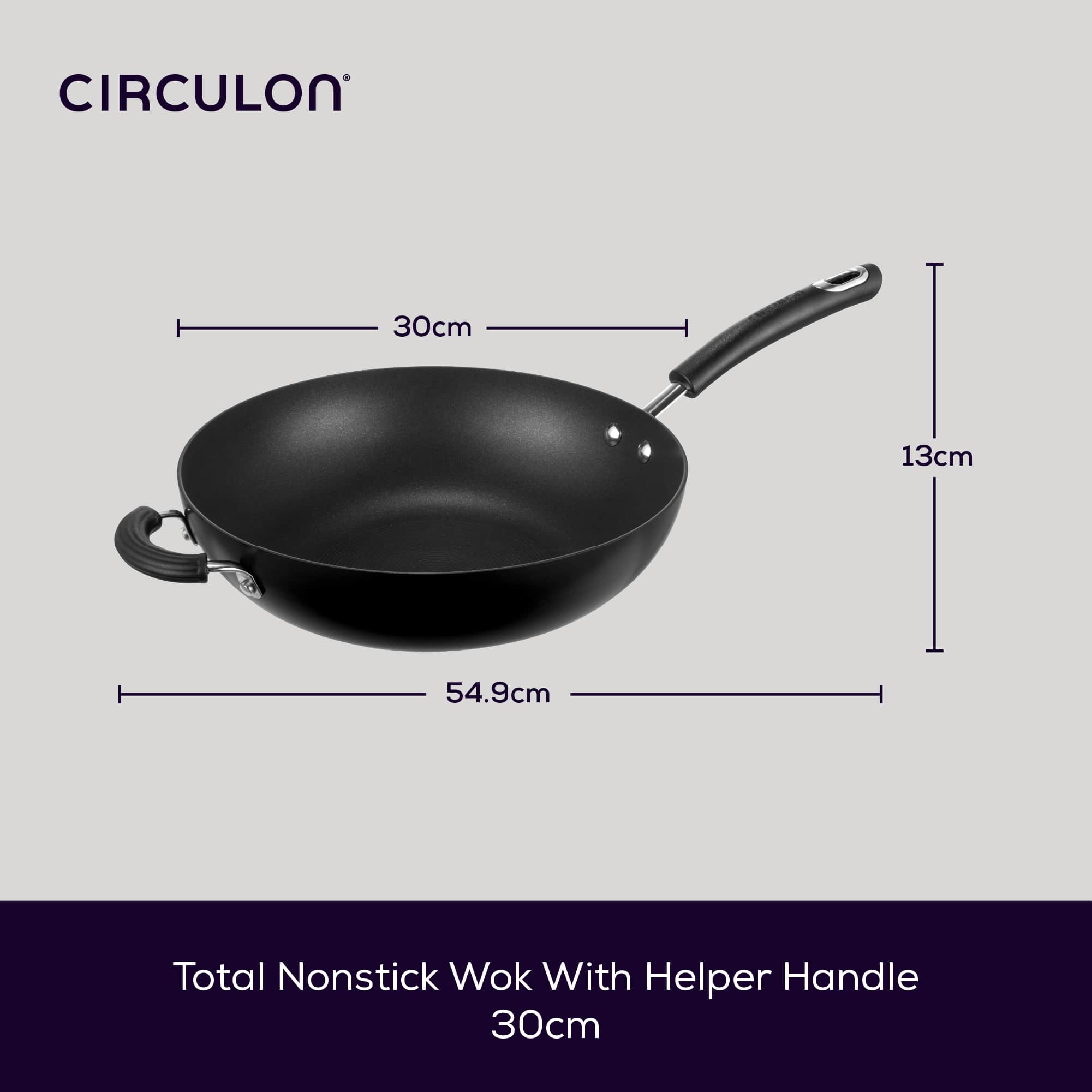 Total Non-Stick Wok Pan - 2 Sizes