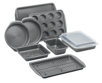 Momentum Non-Stick Baking Tray, Cake Tin & Muffin Tray Set - 10 Pieces