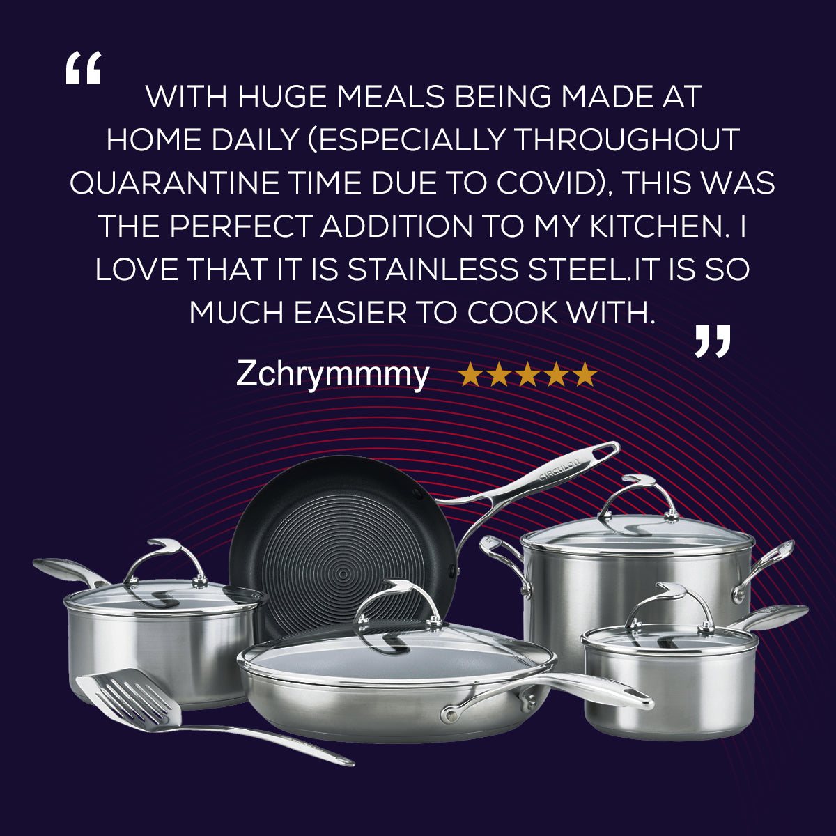 Circulon Steelshield S Series 3 piece saucepan set review