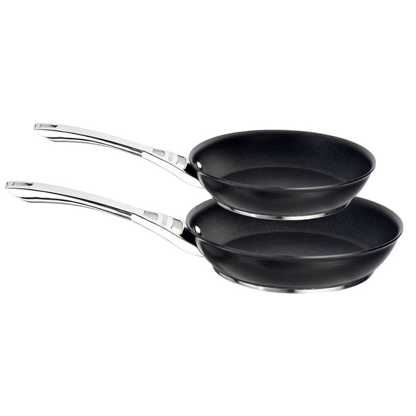 Infinite non-stick frying pan set from Circulon comes with a lifetime guarantee.