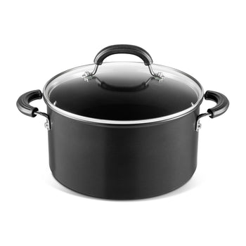  Circulon Infinite Saucepans and Frypan, 24cm, Black: Stockpots:  Home & Kitchen
