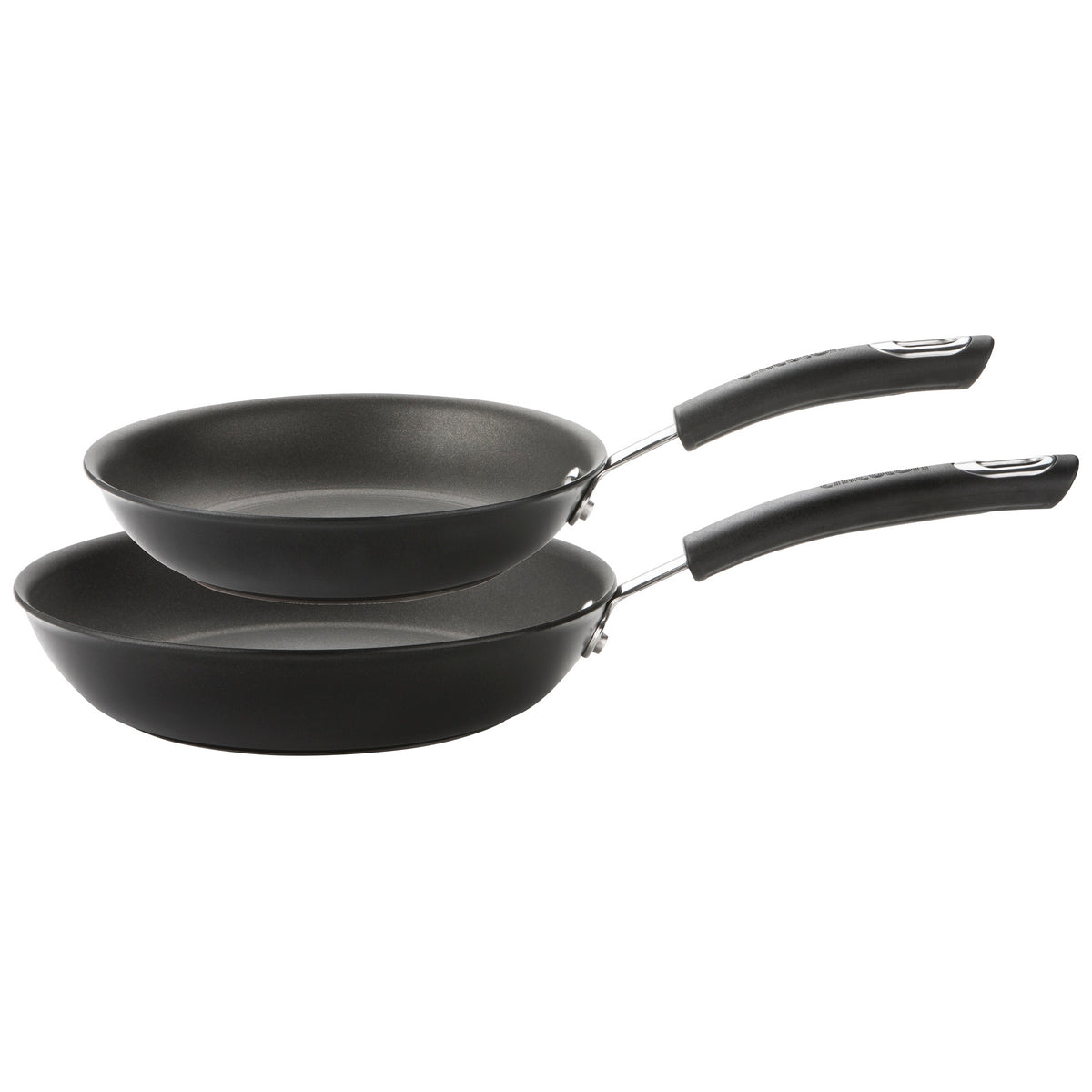 Total Non Stick Induction Frying Pan Set 22cm & 25cm