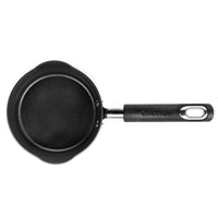 Total hard anodized milkpan from Circulon features Hi-Low groove, non-stick interior