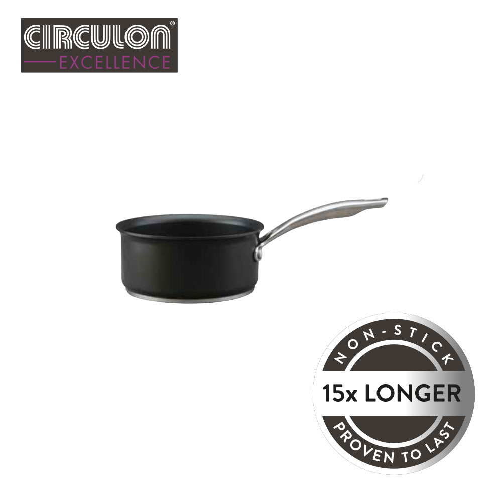 Excellence non stick milk pan is designed to last 15 times longer, for durable, quality crafted cookware backed by our lifetime guarantee. Circulon UK