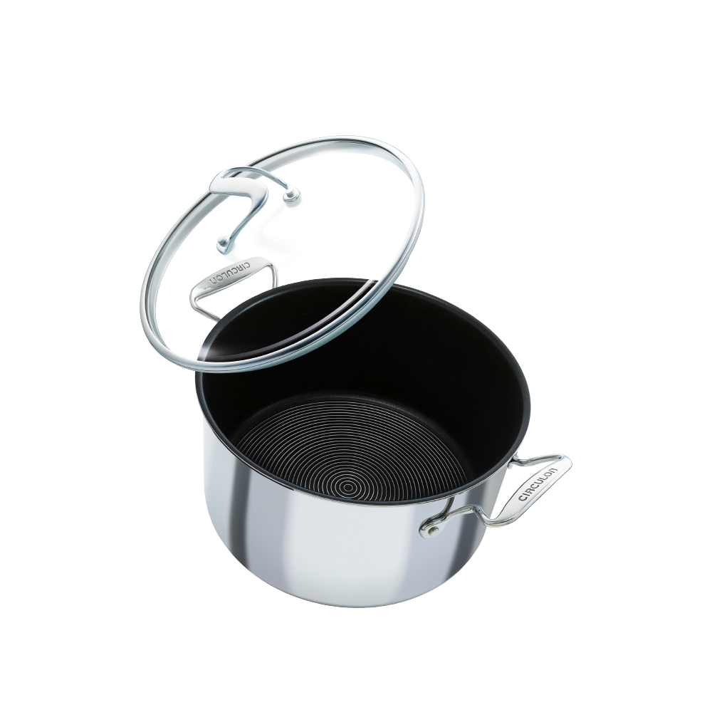 VEVOR 18/8 Stainless Steel Stock Pot 42 Qt Large Cooking Sauce Pot w/ Lid
