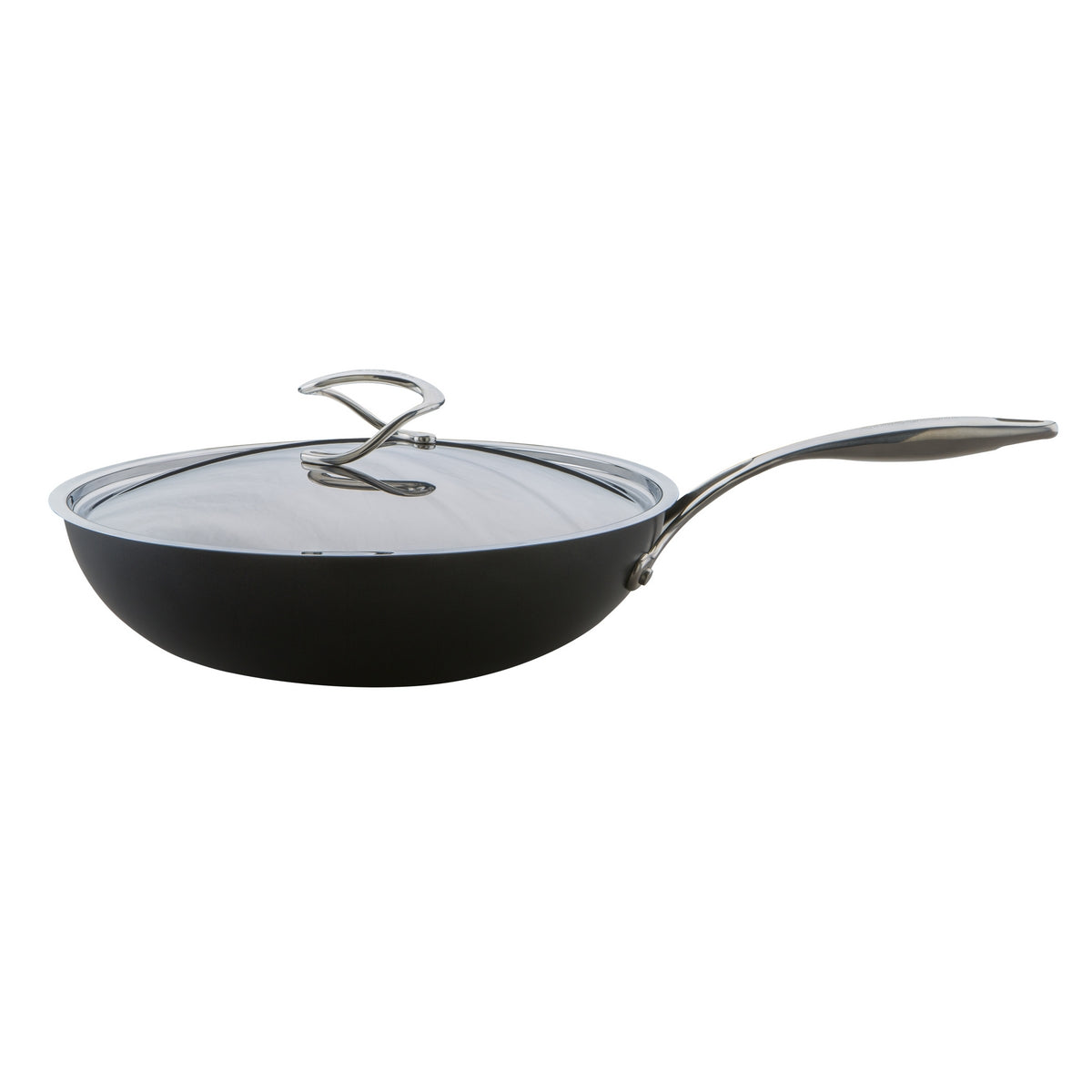 Style Non Stick Induction Wok Lid 30cm