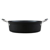 24cm anodized sauteuse pan with lid from Circulon's Style range.