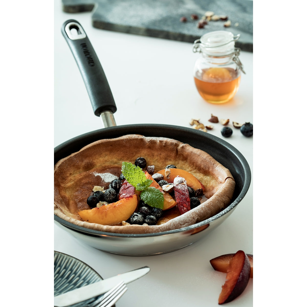 Stainless steel frying pans from Circulon Total range are so versatile - perfect for experimenting with different recipes